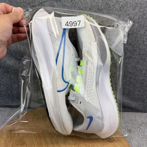 Nike Air Zoom Pegasus 38 Shoes Mens Size 10.5 White Running Sneakers CW7356-103 main image 8
